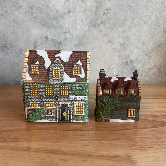 Department 56 Charles Dickens Dedlock Arms 1994 Collectors Edition Ornament New - Picture 5 of 8